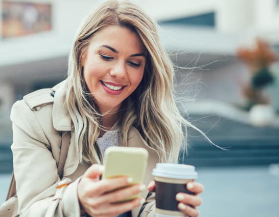 Girl with a phone